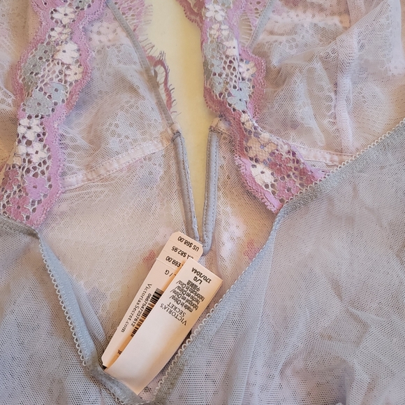 NWT Dream Angels Victoria Secret Lace Teddy Sz L - Picture 5 of 12